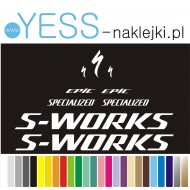 SPECIALIZED S-WORKS naklejki na rower Epic