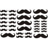 mix rozmiarów  Wąsy Mustache naklejki ozdobne,  YESS Naklejki
