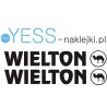 WIELTON naklejka przyczepa naczepa tir wywrotka naczepa YESS Naklejki