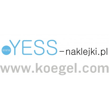  WWW.KOGEL.COM naklejka naczepa tir wywrotka ładowarka   YESS Naklejki