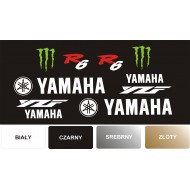YAMAHA  R6 zamiennik  naklejki tuningowe na motocykl,  TUNING Motoryzacjny- YESS Naklejki
