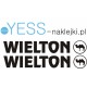 WIELTON naklejka przyczepa naczepa tir wywrotka naczepa YESS Naklejki