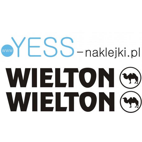 WIELTON naklejka przyczepa naczepa tir wywrotka naczepa YESS Naklejki