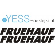 FRUEHAUF naklejka przyczepa naczepa tir wywrotka ładowarka YESS Naklejki