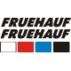 FRUEHAUF  naklejka przyczepa naczepa tir wywrotka ładowarka YESS Naklejki