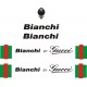 BIANCHI by Gucci  naklejki zastępcze na rower górski mtb szosowy trekkingowy gravel miejski elektryczny damski męski