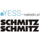 SCHMITZ   naklejka naczepa przyczepa wywrotka tir chłodnia  YESS Naklejki.pl