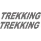 TREKKING  naklejki  tuningowe na rower damski, rower męski, gravel, górski, mtb, szosowy, trekkingowy, miejski - YESS Naklejki