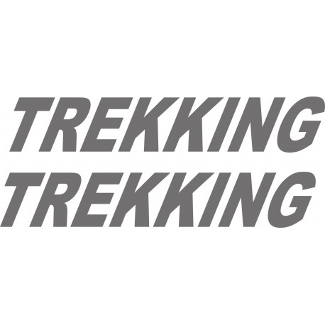 TREKKING  naklejki  tuningowe na rower damski, rower męski, gravel, górski, mtb, szosowy, trekkingowy, miejski - YESS Naklejki