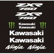 KAWASAKI ZXR-750  naklejki  na motocykl 