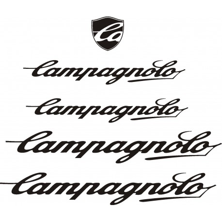 CAMPAGNOLO naklejki zastępcze na rower damski, męski, gravel, górski, mtb, szosowy, trekkingowy, miejski - YESS Naklejki