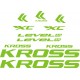 KROSS  LEVEL  A9 naklejki zastępcze na rower górski mtb,rower szosowy,rower trekkingowy,rower miejski,rower damski,rower męski