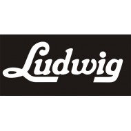 Ludwig naklejka na naciąg perkusja