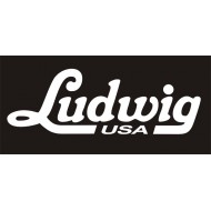 Ludwig USA naklejka na naciąg perkusja