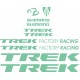 TREK FACTORY RACING naklejki zastępcze na rower górski mtb szosowy trekkingowy gravel miejski  damski męski, allegro, olx