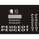 PEUGEOT naklejki na rower