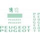 PEUGEOT naklejki na rower