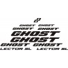 GHOST LECTOR SL naklejki zastępcze na rower damski, męski, gravel, górski, mtb, szosowy, trekkingowy, miejski - YESS Naklejki