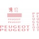 PEUGEOT naklejki na rower