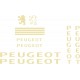 PEUGEOT naklejki na rower