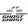 GHOST naklejki zastępcze na rower damski, męski, gravel, górski, mtb, szosowy, trekkingowy, miejski - YESS Naklejki