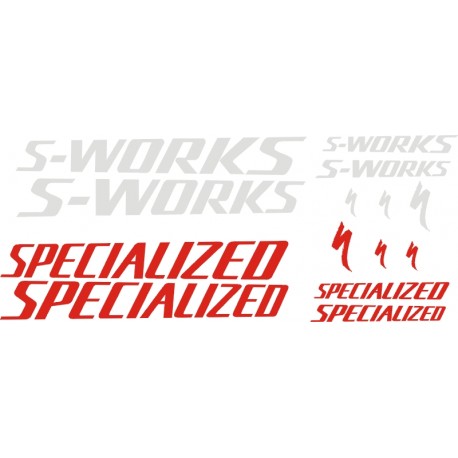 SPECIALIZED naklejki zastępcze na rower, górski, mtb, szosowy, trekkingowy, miejski, elektryczny, rower damski, rower męski