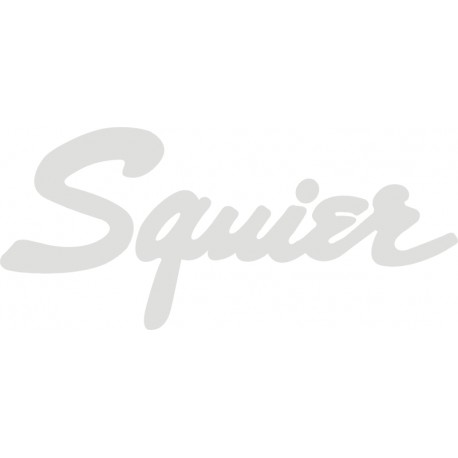 Squier logo naklejka na gitarę