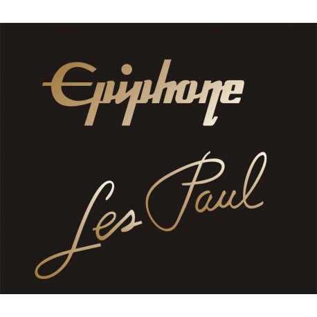 Epiphone   logo naklejka na gitarę