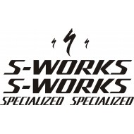 SPECIALIZED S-WORKS naklejki zastępcze na rower, górski, mtb, szosowy, trekkingowy, miejski, elektryczny, rower damski męski