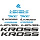 KROSS LEVEL A9 naklejki zastępcze na rower górski mtb,rower szosowy,rower trekkingowy,rower miejski,rower damski,rower męski