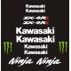 KAWASAKI NINJA ZX-4R naklejki na motocykl 