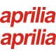 Aprilia 30cm naklejki tuningowe na motocykl YESS Naklejki
