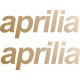 Aprilia 30cm naklejki tuningowe na motocykl YESS Naklejki