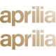 Aprilia 30cm naklejki tuningowe na motocykl YESS Naklejki