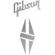 Gibson Diamond Hatch Custom logo naklejka na gitarę