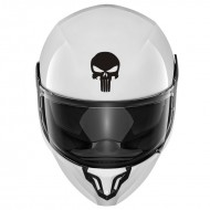 PUNISHER naklejki tuningowe na kask rower motocykl skuter quad samochód -  YESS Naklejki