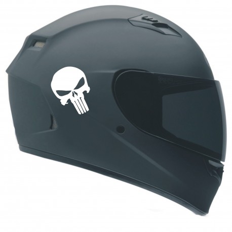 PUNISHER naklejki tuningowe na kask rower motocykl skuter quad samochód -  YESS Naklejki