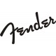 fender   logo naklejka na gitarę