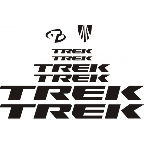 TREK naklejki zastępcze na rower damski, męski, gravel, górski, mtb, szosowy, trekkingowy, miejski - YESS Naklejki