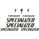 SPECIALIZED naklejki zastępcze na rower damski, męski, gravel, górski, mtb, szosowy, trekkingowy, miejski - YESS Naklejki