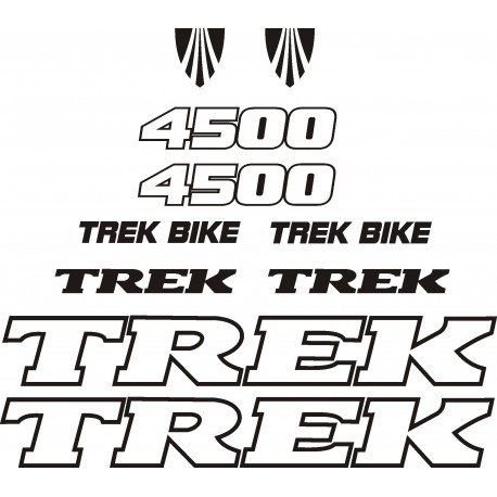 TREK naklejki zastępcze na rower damski, męski, gravel, górski, mtb, szosowy, trekkingowy, miejski - YESS Naklejki