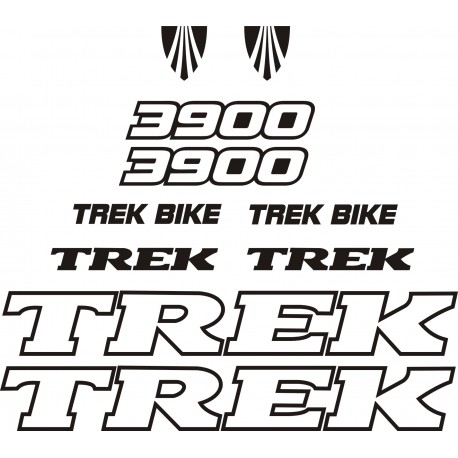 TREK naklejki zastępcze na rower damski, męski, gravel, górski, mtb, szosowy, trekkingowy, miejski - YESS Naklejki