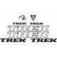 TREK naklejki zastępcze na rower damski, męski, gravel, górski, mtb, szosowy, trekkingowy, miejski - YESS Naklejki