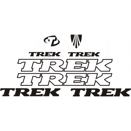 TREK naklejki zastępcze na rower damski, męski, gravel, górski, mtb, szosowy, trekkingowy, miejski - YESS Naklejki