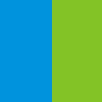 Niebieski/Jasny Zielony